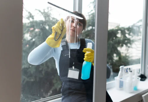 Nettoyage de vitres intérieures et extérieures à Lescheroux
